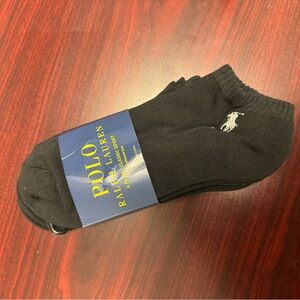 NWT Men’s Black Polo Socks